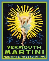 7653.Vintage design 18x24 Poster.Home room office decor.Martini Nouveau Cappiell - £22.38 GBP