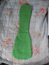 Ukulele Blanket For Soprano Uke/Lightly Padded/Irish Print/Handcrafted - $10.00