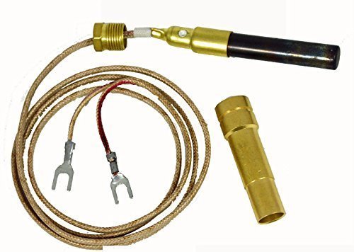 Thermopile 36 Two Leads with PG9 Adapt for Majestic Gas Fireplace 750mv (3) Pack - $45.07