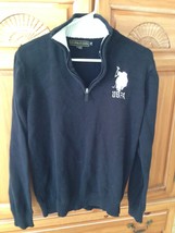 Mens Black Sweater Size Medium by US Polo Association - £51.95 GBP