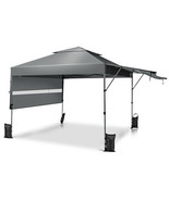 10 x 17.6 Feet Outdoor Instant Pop-up Canopy Tent with Dual Half Awnings... - €223,03 EUR