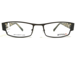 Armourx Sicherheit Brille Rahmen 7017 Grn Grün Brown Gold Z87-2 52-17-135 - $55.57