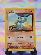 Pokemon TCG Base Set 2 Card | Machop 78/130 Common - €1,45 EUR Pokemon TCG Base Set 2 Card | Machop 78/130 Common - €1,45 EUR