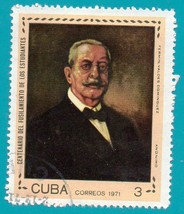Used Cuba Postage Stamp (1971) Dr. F. Valdes Dominguez - Scott #1656 - $37.88 MXN