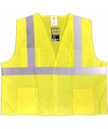 Class 2 Solid Safety Vest, Hook and Loop Front Closure - £8.46 GBP