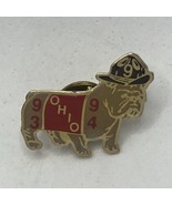 Ohio Bulldog VFW Veterans Of Foreign Wars Patriotic Enamel Lapel Hat Pin - $7.95