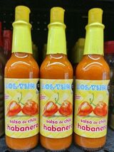 3X LOL TUN ORANGE SALSA CHILE HABANERO - 3  BOTTLES - FREE SHIPPING - $22.27