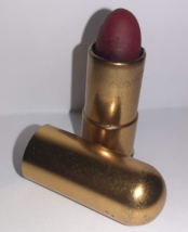 Vintage Gold Metal Bourjois Bullet Lipstick Tube Extra Last CERISE 50s RARE - £19.46 GBP