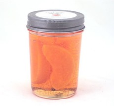 Peach Scented Gel Jams Candle Jar - £9.84 GBP