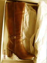 New Lauren Ralph Lauren 2522 Womens Clare Brown Knee-High Boots 9.5 Medium (B,M) - £116.67 GBP
