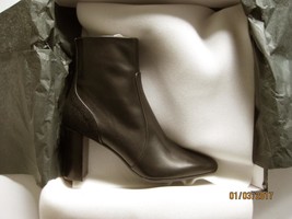 New Aquatalia by Marvin K. 6213 Womens Vianne Black Ankle Boots 8.5 Medium (B,M) - £176.55 GBP