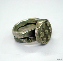 rare vintage ring antique tribal old silver ring traditional gypsy jewel... - £92.67 GBP