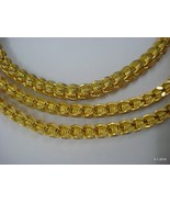 22k gold chain necklace ethnic yellow gold chain handmade - £4,280.93 GBP