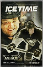 Mar 29 2011 Philadelphia @ Pittsburgh Penguins Program Ville Leino 2 Goals - £11.67 GBP