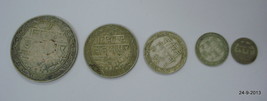ancient antique collectible old silver coin set from india VTJ EHS - £233.89 GBP
