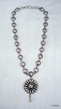 Traditional Design Sterling Silver Necklace handmade tribal jewellery - £220.74 GBP