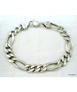 vintage antique tribal old silver link chain bracelet handmade jewellery... - £92.99 GBP