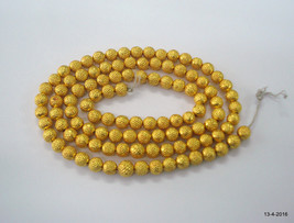20kt gold beads necklace bracelet elemants 108 pcs. handmade - £850.65 GBP