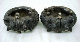 vintage antique collectible tribal old silver anklet bracelet bangle authentic - £3,679.04 GBP