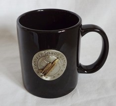 Kennedy Space Center 10 oz Coffee Cup Mug Metal Emblem Souvenir  - £5.57 GBP