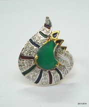 ethnic 18k gold ring handmade gold ring traditional jewelry of india - $737.55