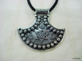 Traditional Design Sterling Silver Pendant Necklace Handmade Jewellery - £58.40 GBP