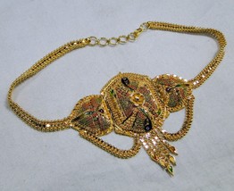 vintage 22kt gold bracelet upper arm bracelet armlet handmade gold jewelry - £1,815.15 GBP