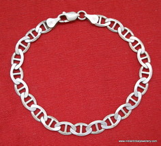 ethnic sterling silver bracelet chain old jewelry tribal belly dance - £78.53 GBP
