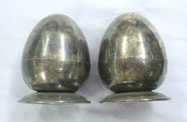 vintage silver salt &amp; pepper shakers rajasthan india gift - £371.23 GBP