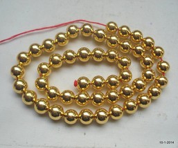 22K gold beads necklace bracelet elemants 50 pcs. handmade - $929.61