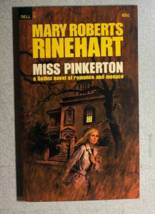 MISS PINKERTON by Mary Roberts Rinehart (1969) Dell gothic paperback 1st - £11.86 GBP