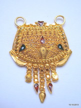 20k gold pendant necklace handmade jewelry traditional design ERT EHS - £473.23 GBP
