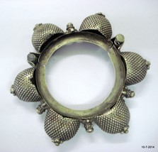 vintage antique tribal old silver bangle bracelet traditional bellydance... - £216.45 GBP