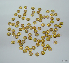 20kt gold beads necklace bracelet elemants gold cap beads bed caps - $434.61