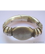 vintage antique tribal old sterling silver bracelet bangle ECL rajasthan... - £789.58 GBP