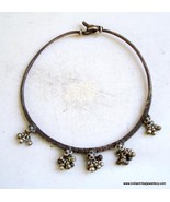 vintage antique tribal old silver neck ring necklace children jewelry ch... - £156.15 GBP