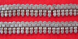 Antique Tribal Old Silver Anklet Pair Rajasthan India - $108.90