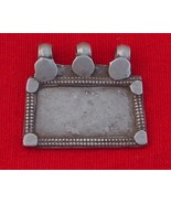 ANCIENT TRIBAL OLD SILVER JEWELLERY PENDANT INDIA - £52.72 GBP