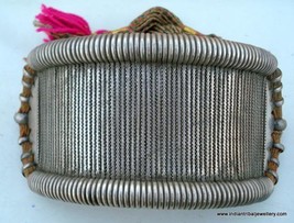 Vintage Antique Tribal Old Silver Armlet Bracelet India - £706.63 GBP