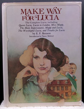 E.F. Benson Make Way For Lucia Complete Omnibus 1977 Hardcover Dj Miss Mapp - £10.60 GBP