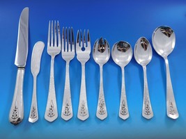 Falick Novick Sterling Silver Flatware Set Chicago 111 pcs Arts & Crafts Chicago - $27,124.15 CAD