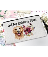Dog Makeup Bag, Retriever Mom Gift, Dog Mom Pouch, Golden Retriever Gift... - £12.50 GBP