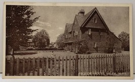 Pequot House, Salem Massachusetts Postcard B16 - £5.74 GBP