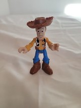 Disney Pixar Toy Story Sheriff Woody Fisher-Price Imaginext 3&quot; Action Figure - £4.28 GBP