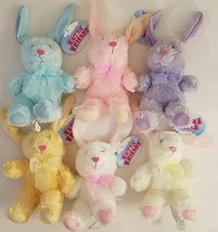 Happy Easter Pastel Plush Bunnies, 1 Bunny/Pk, Select: Color - £2.35 GBP