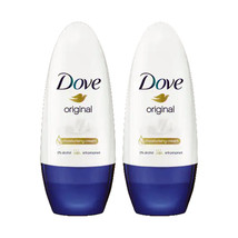Dove Original Roll on Deodorant Antiperspirant 48hour Protection 50ml 2 ... - £10.22 GBP
