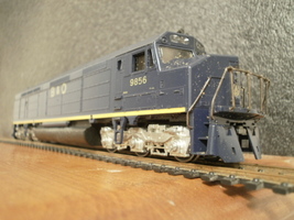 Athearn HO FP-45 Diesel Locomotive BALTIMORE &amp; OHIO 9856 w/Huge Can Re-M... - $35.00