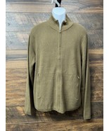 BDG Black Zip Up Plain Cotton Blend Turtle Neck Long Sleeve Sweater Adul... - $399.98 MXN