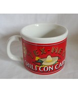 Tex-Mex Chili Con Carne 14 oz Coffee Chili Soup Mug Cup  - £3.98 GBP