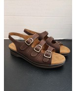 SAS Mystic Tripad Comfort Tri-Strap Slingback Sandals Womens Brown Leath... - $40.53 CAD